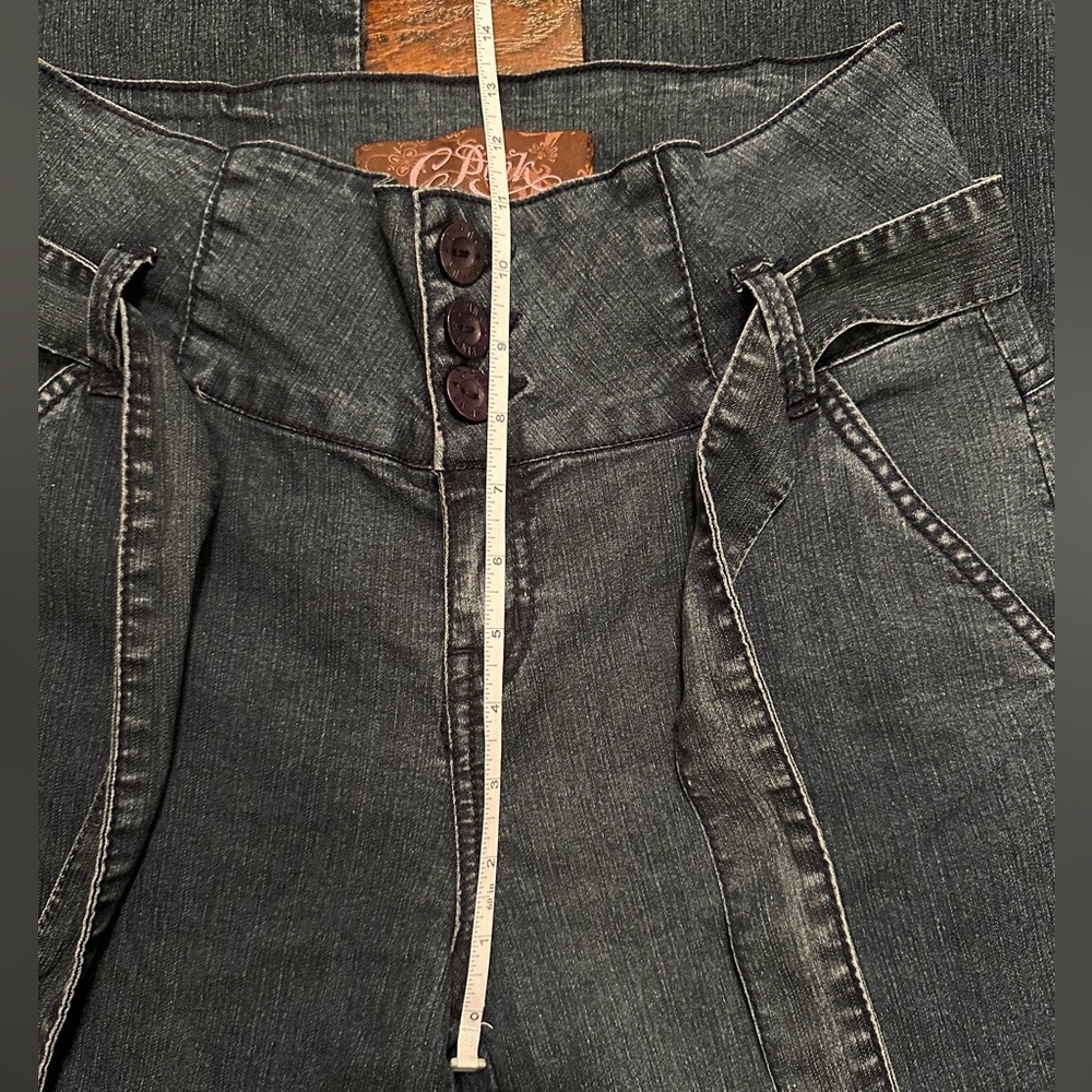 Flared High Rise Jeans - Picture 5 of 8